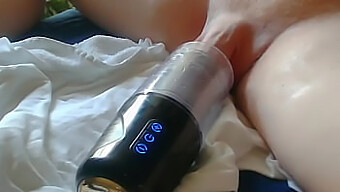 Amateur Guy Gets His Cock Sucked And Ejaculates Inside A Sex Toy